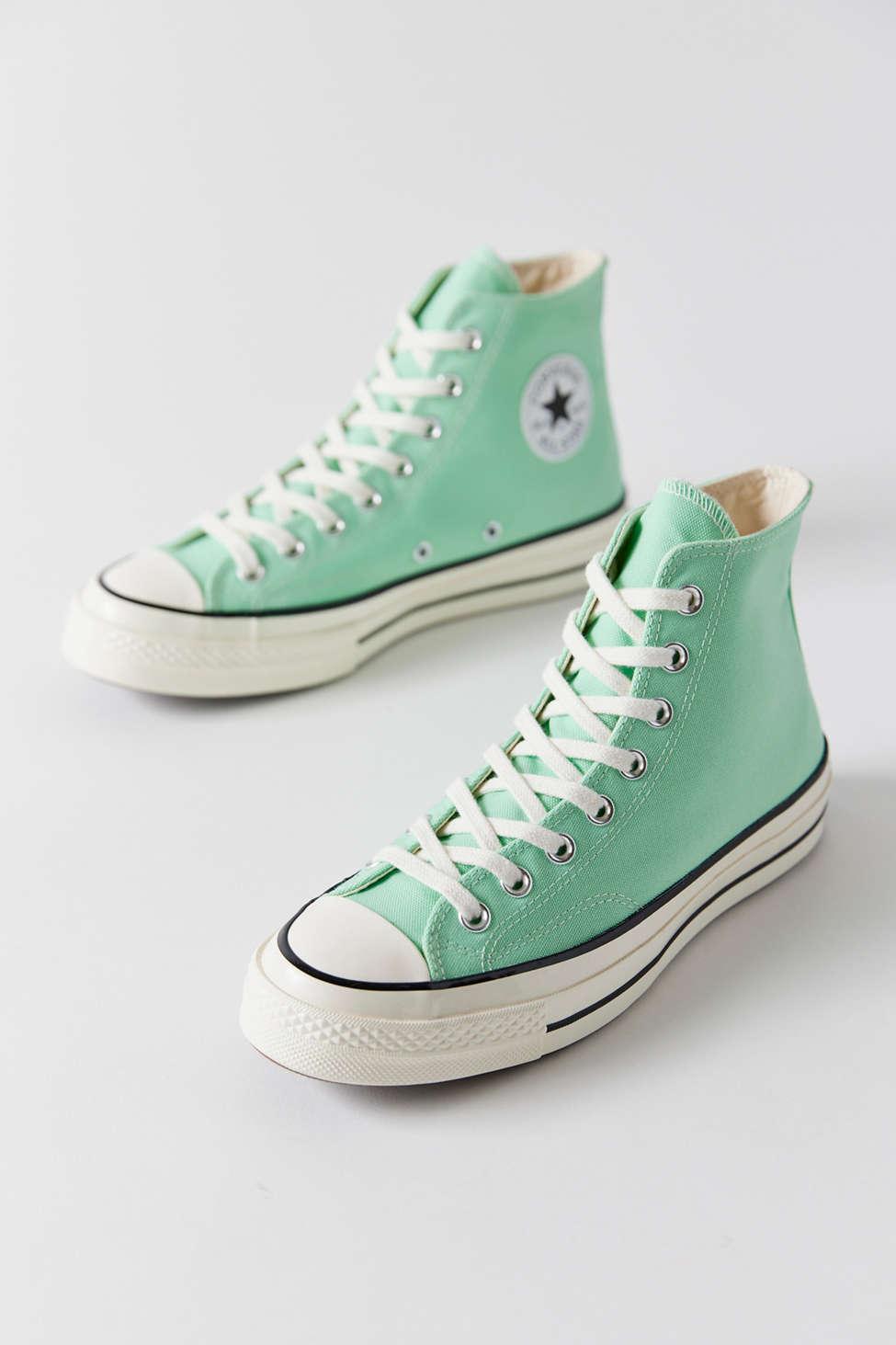 Converse Chuck 70 Canvas High Top Sneaker in Green | Lyst