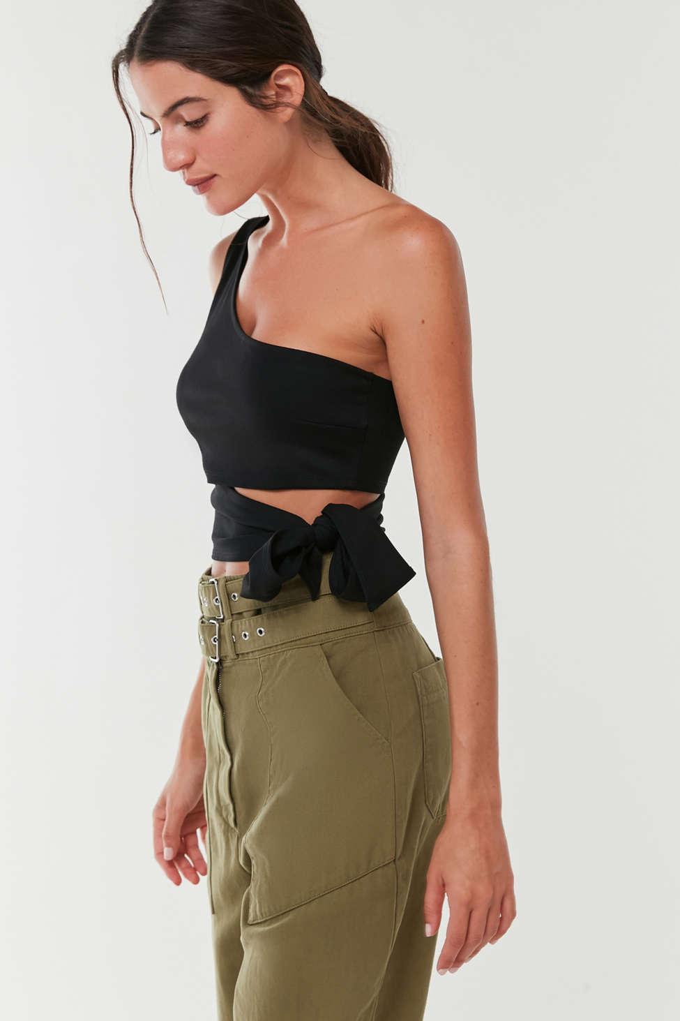 Urban Outfitters Uo Tie Tank Top | Lyst