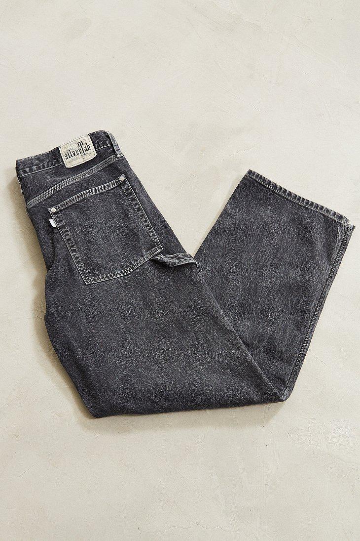 Vintage Levi's Silvertab Carpenter Jeans Straight Relaxed Baggy 38x30
