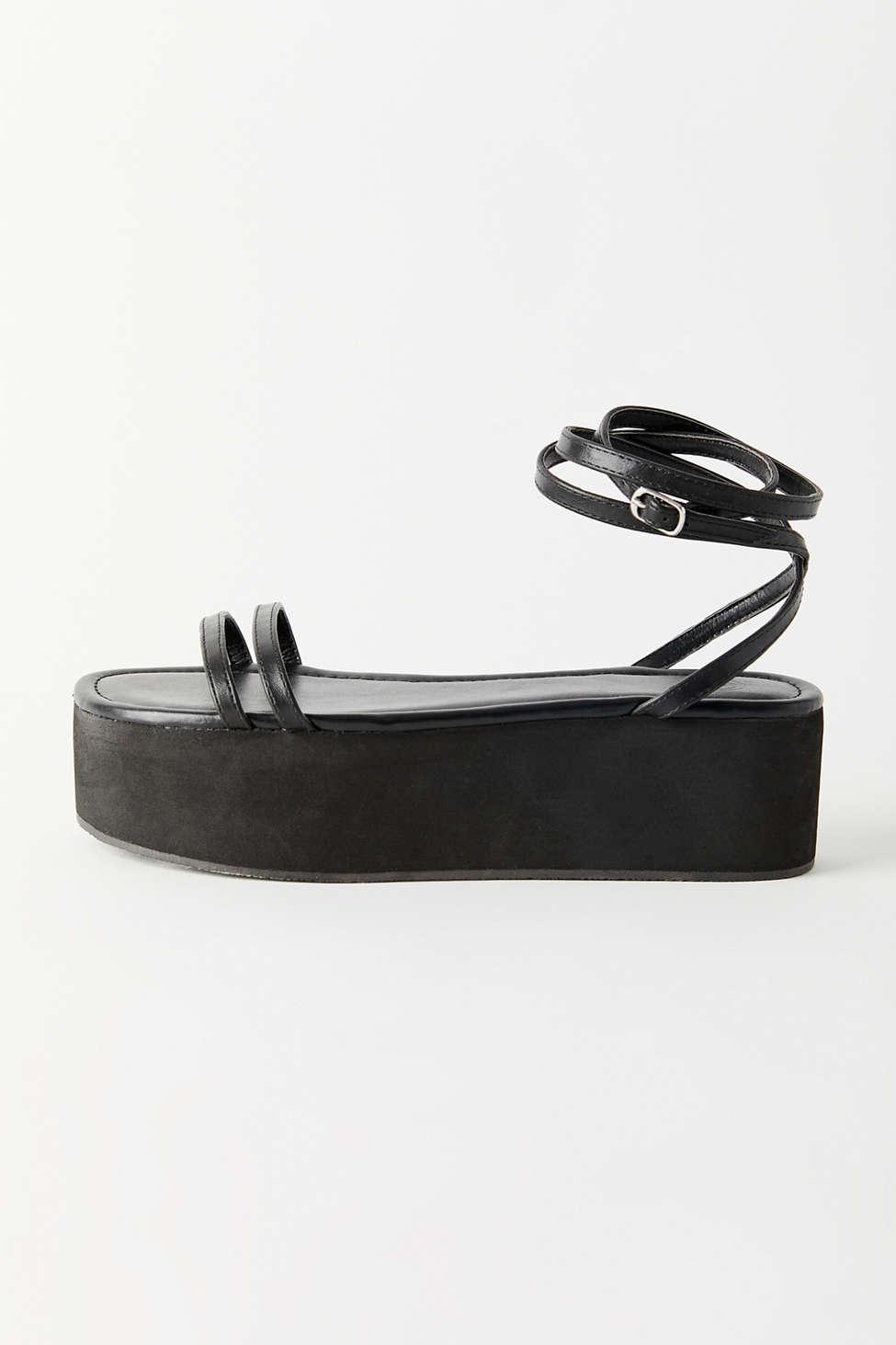 strap sandals platform