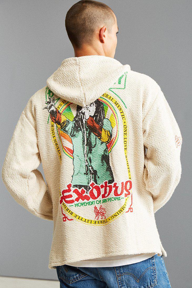 Urban Outfitters Bob Marley Exodus 40 Woven Hoodie Sweatshirt for Men | Lyst
