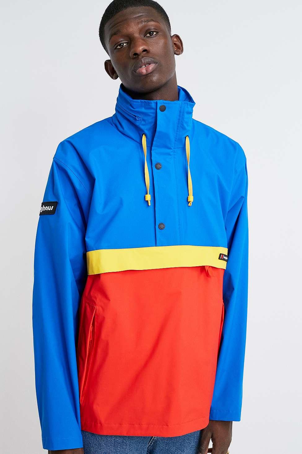 Berghaus Dean Street Blue, Red And Yellow Ski Popover Jacket for Men | Lyst  UK
