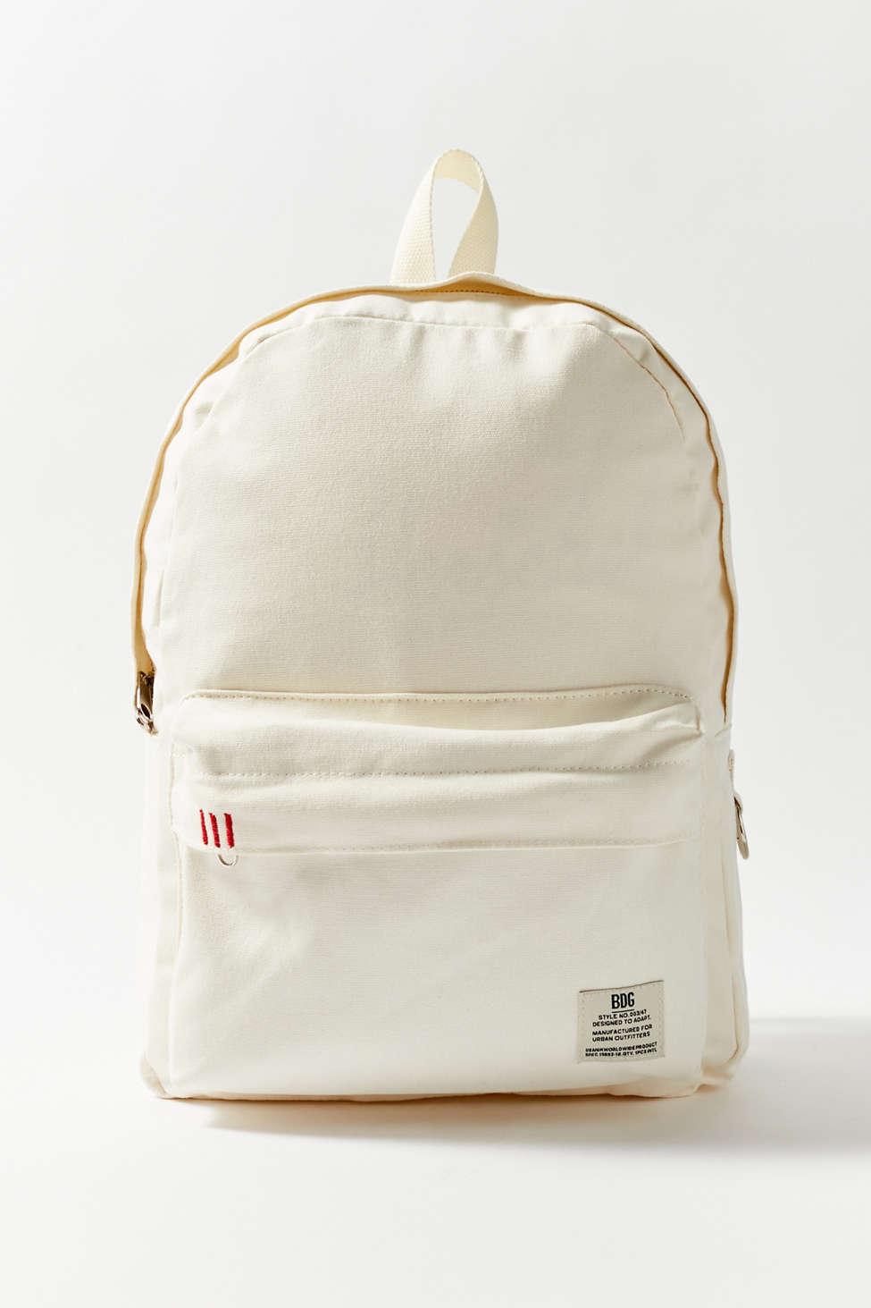 BDG Canvas Backpack in Natural