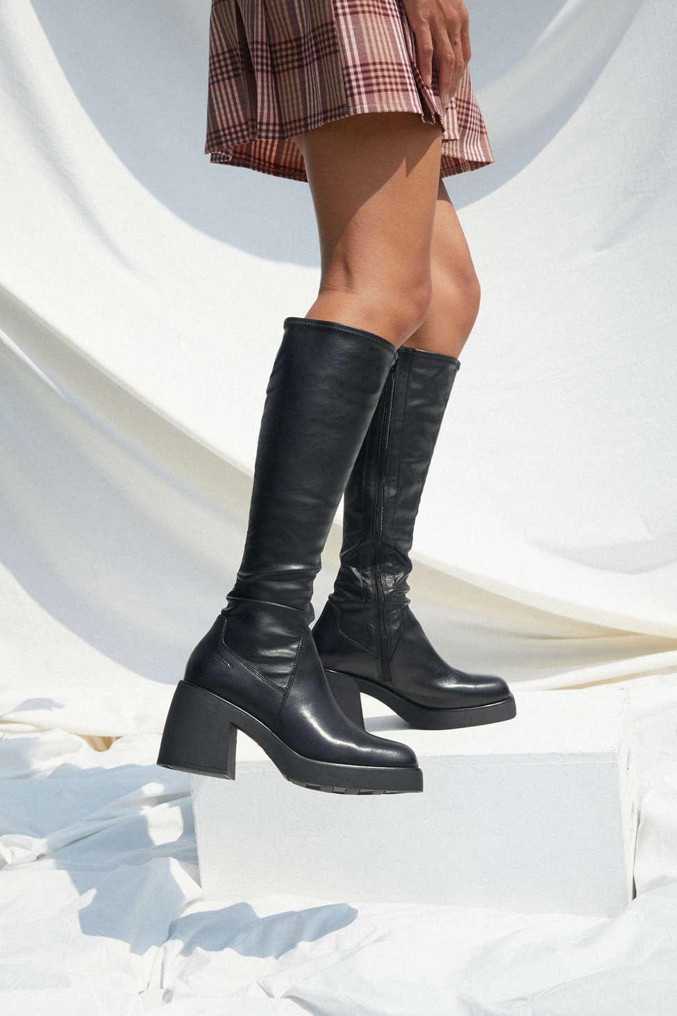 voor de helft Vervelend Maak los Vagabond Shoemakers Brooke Knee-high Boot in Black | Lyst