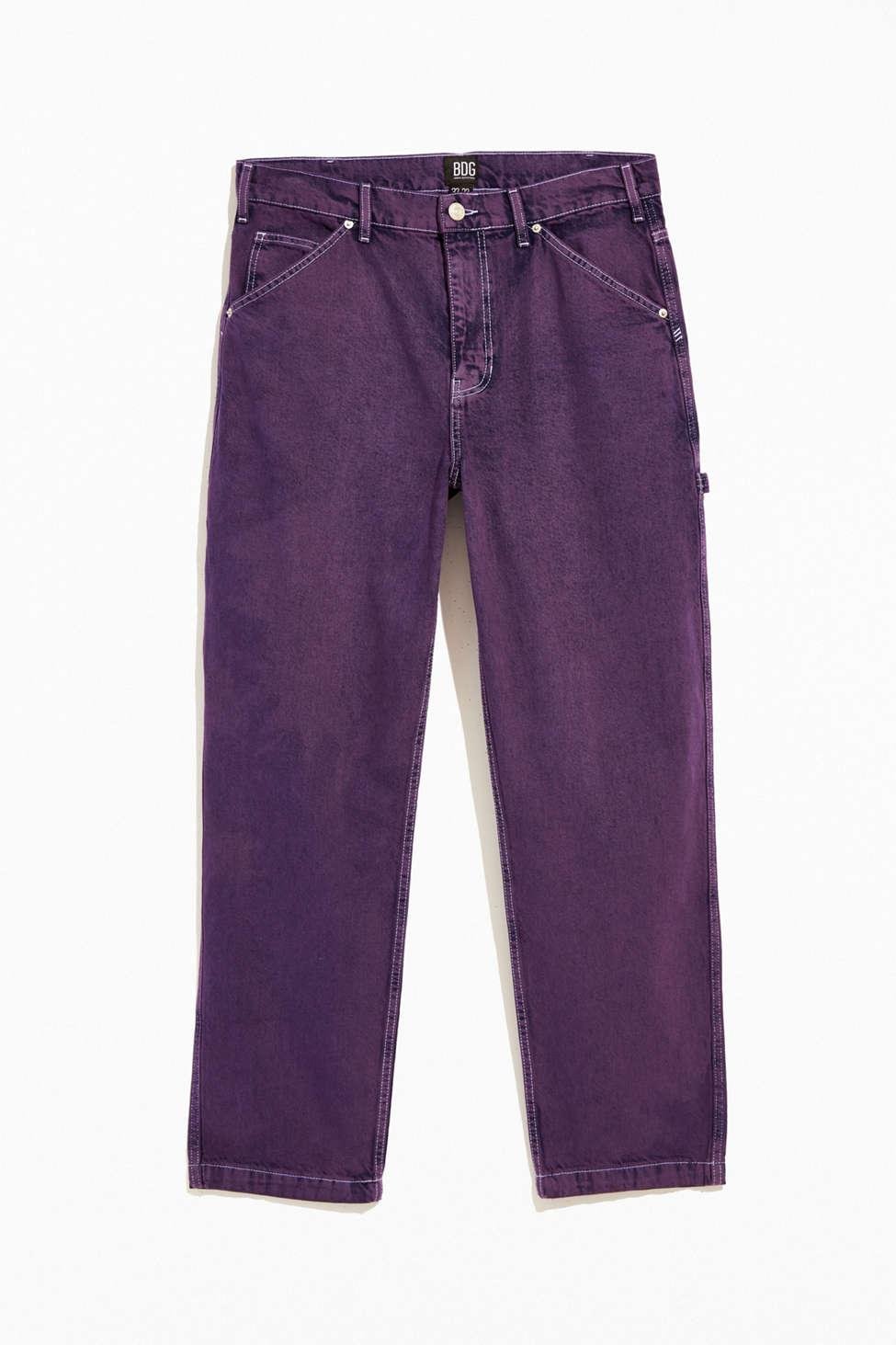 BDG Carpenter Jeans in Purple for Men