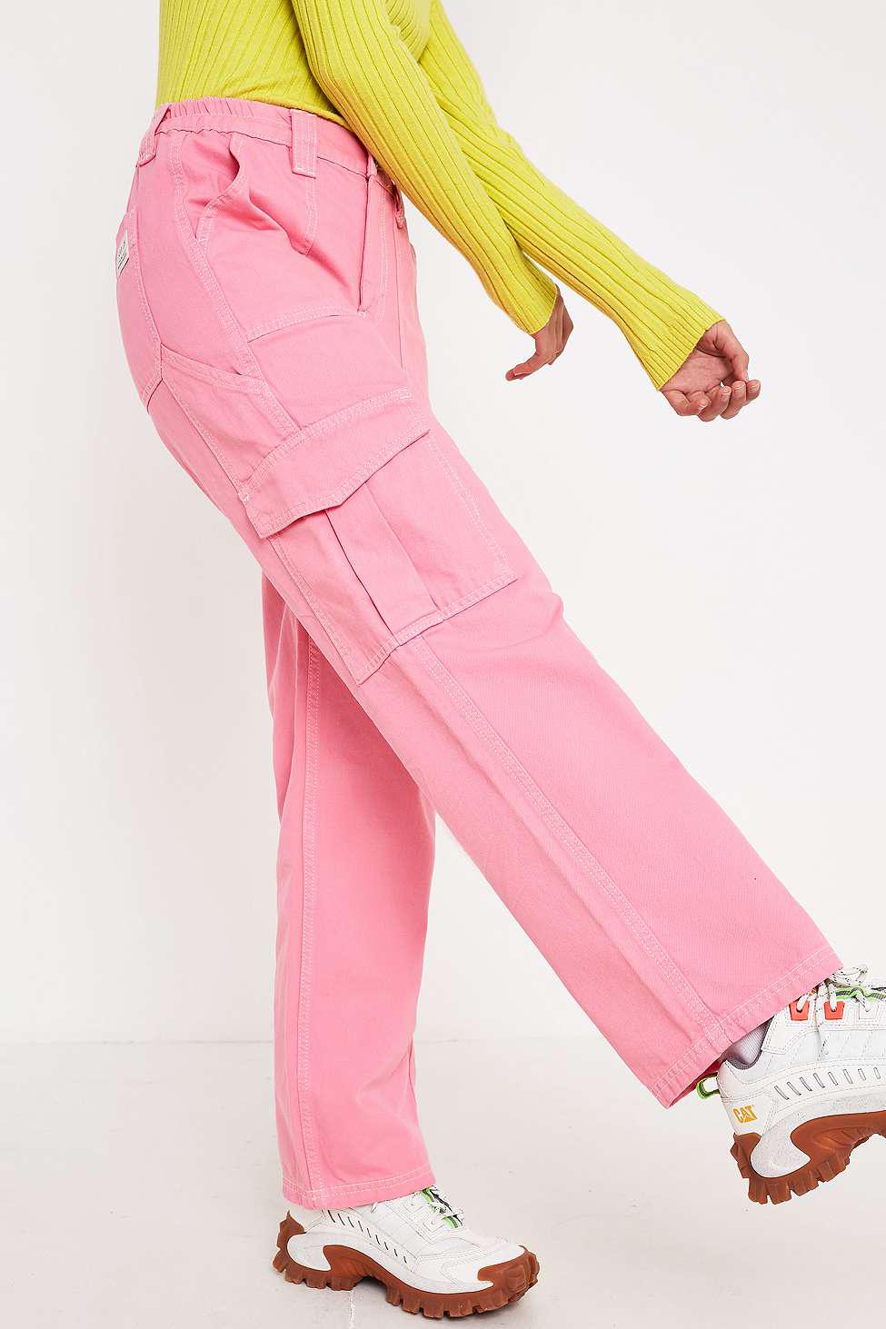 urban outfitters pink cargo pants