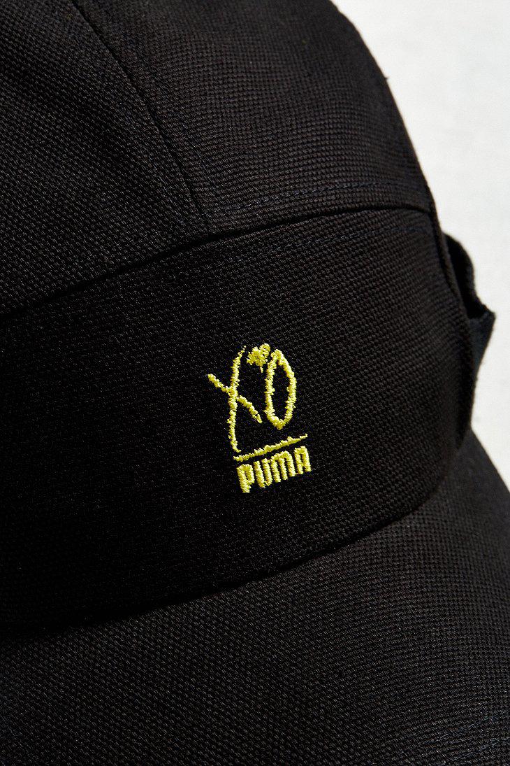PUMA Cotton Puma Xo The Weeknd 5-panel Hat in Black for Men | Lyst