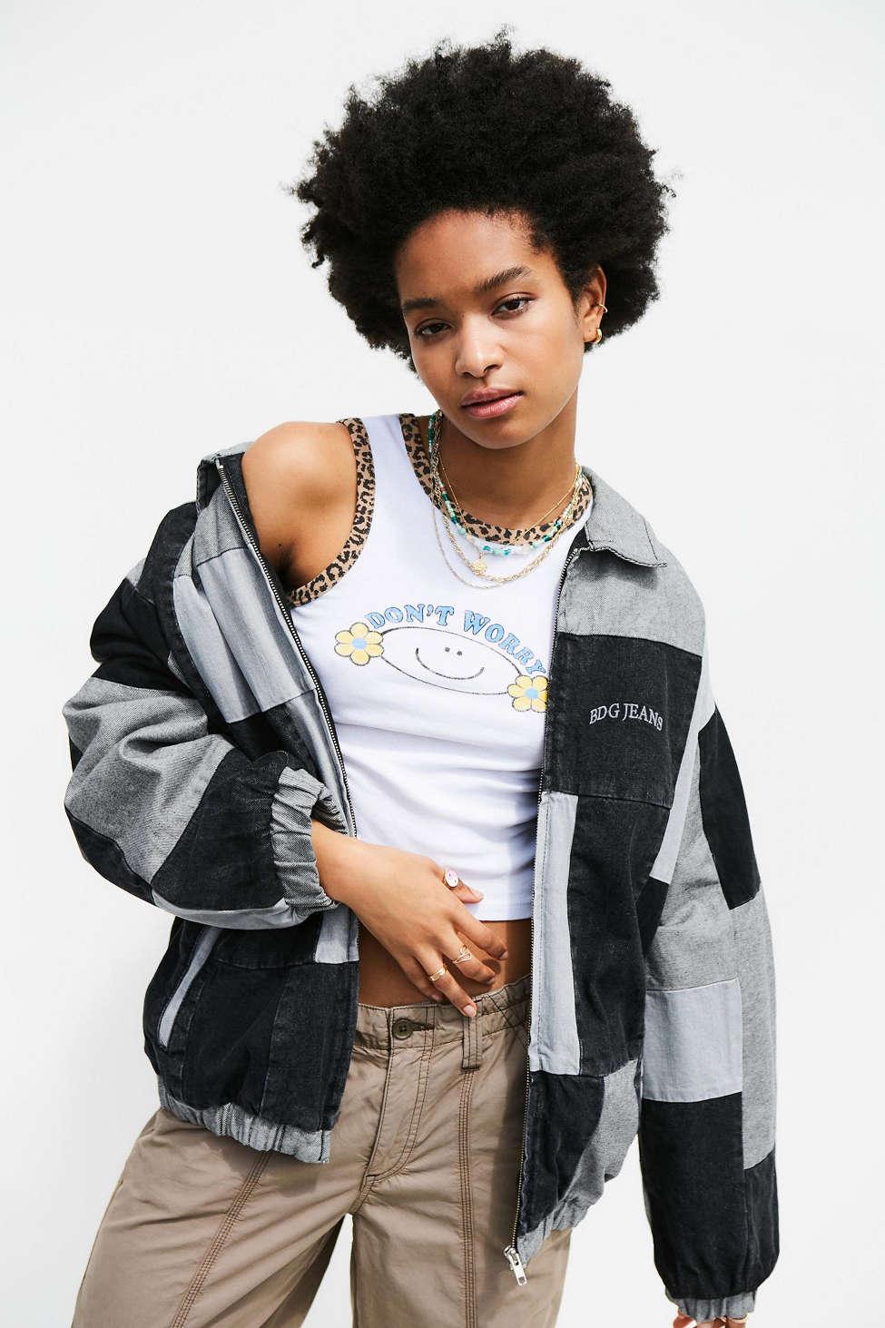 BDG Patchwork Billy Harrington Jacket 