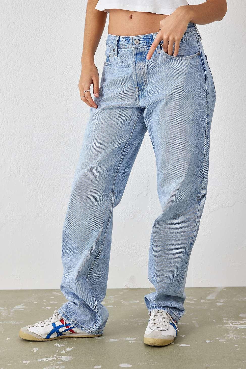 Levi's 501 90s Blue Low-waisted Jeans | Lyst UK