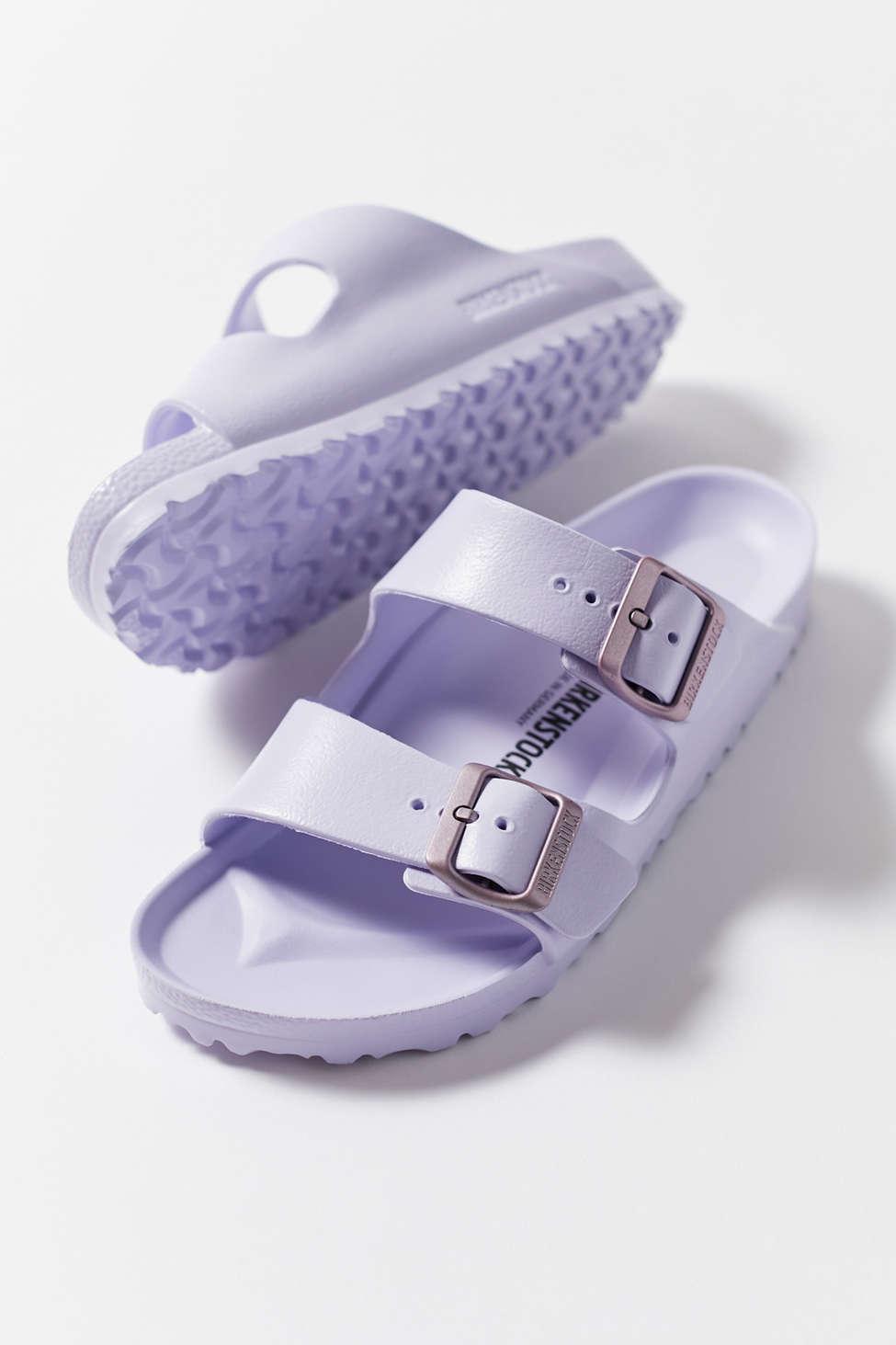 birkenstocks purple fog