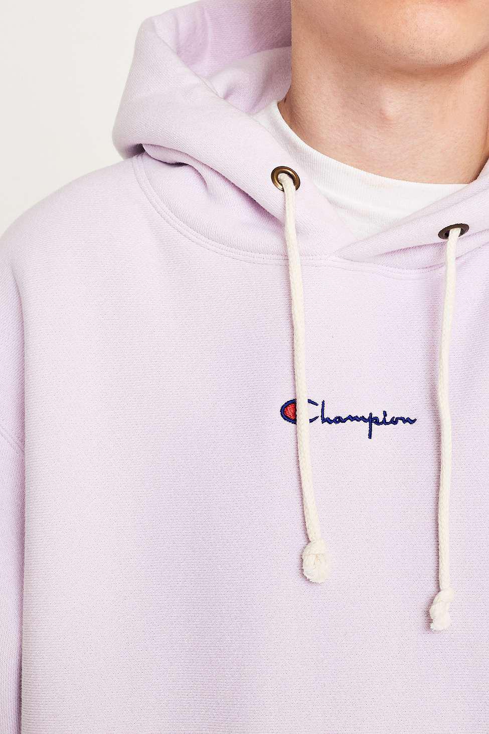 champion sweater lilac effect
