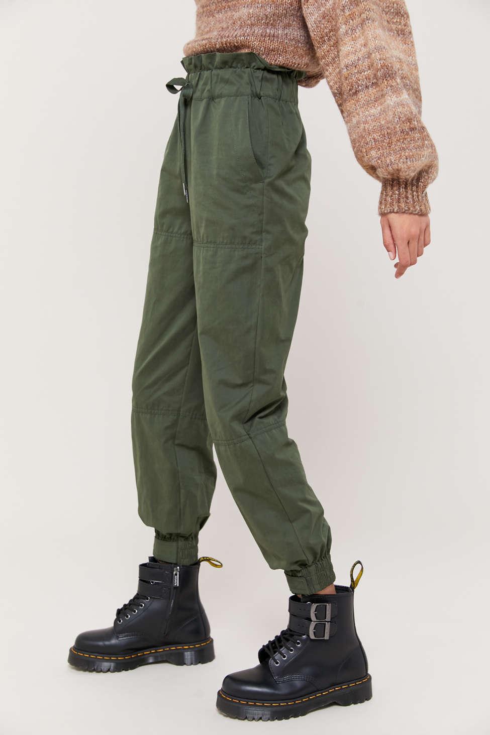 Urban Outfitters Uo Evon High waisted Paperbag Jogger Pant in