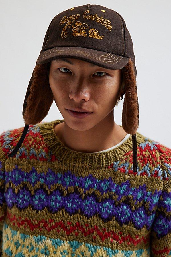 Urban Outfitters Camp Catskills Faux Fur Trapper Baseball Hat in
