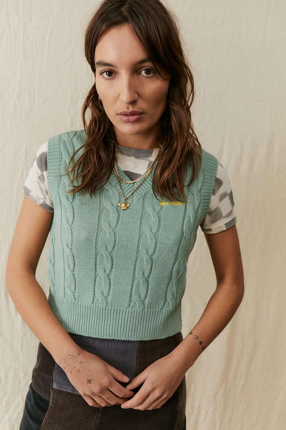 Iets frans sweater vest Clearance