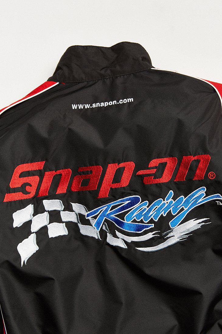 Urban Outfitters Vintage Nascar Snap-on Jacket in Black for Men | Lyst