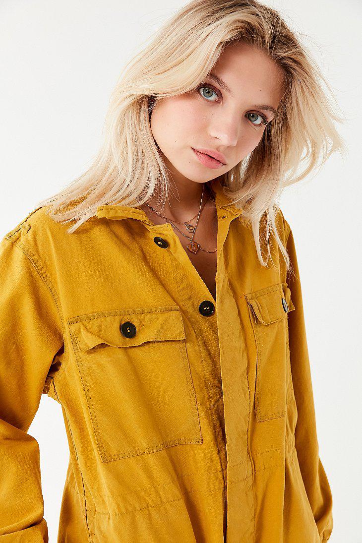 urban outfitters yellow jumpsuit