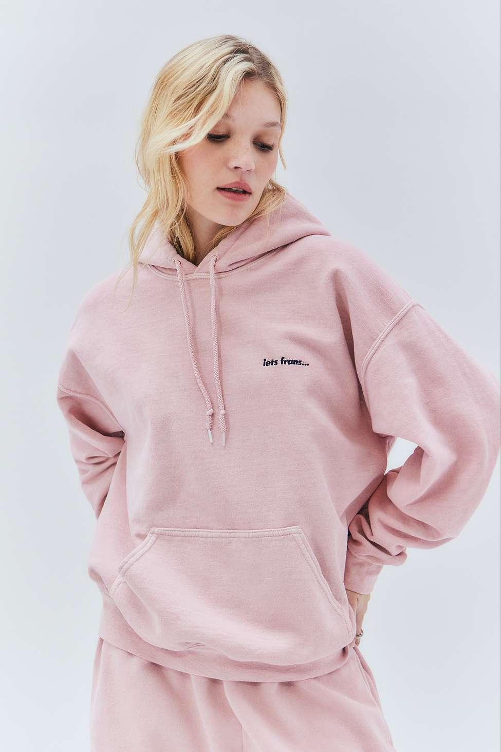 Iets frans clearance pink hoodie
