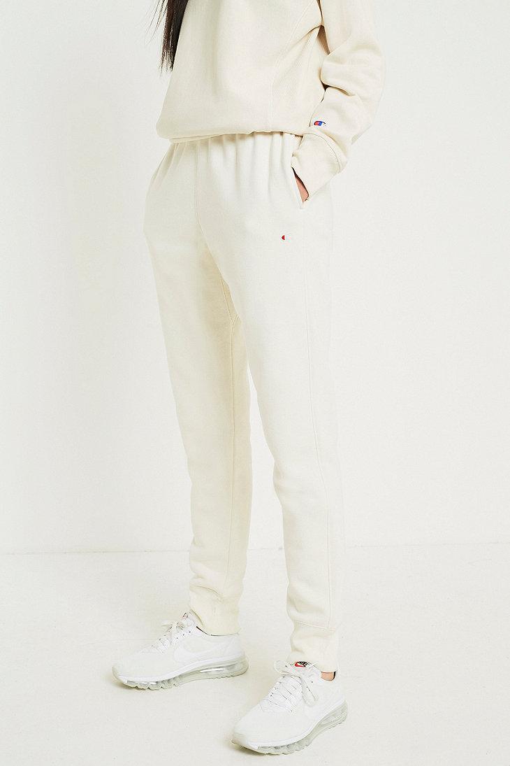 champion cream sweatpants