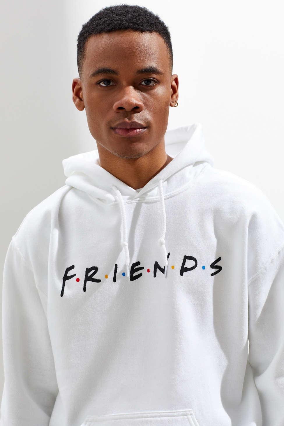 friends hoodie white