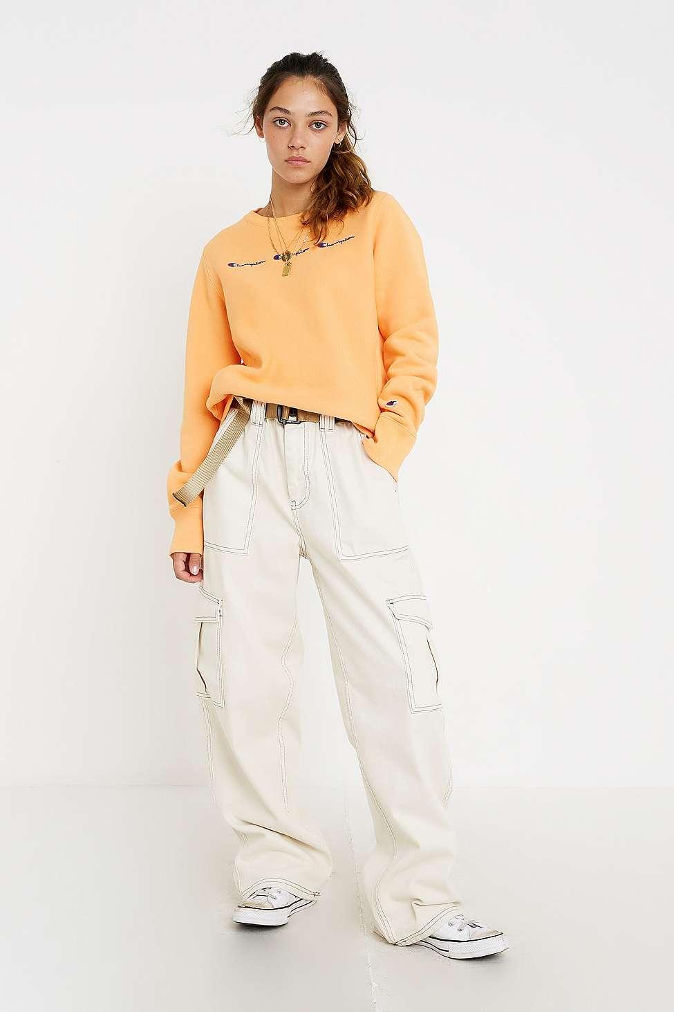 apricot champion hoodie