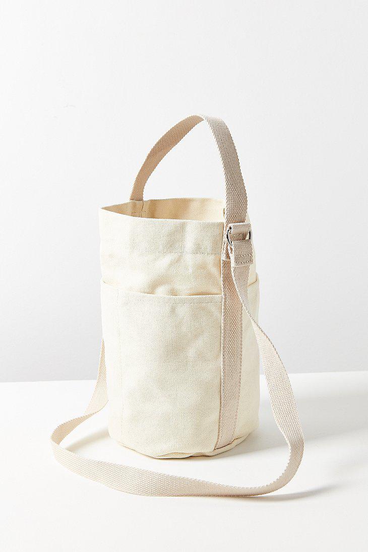 Urban Outfitters Canvas Bucket Bag in Natural | Lyst