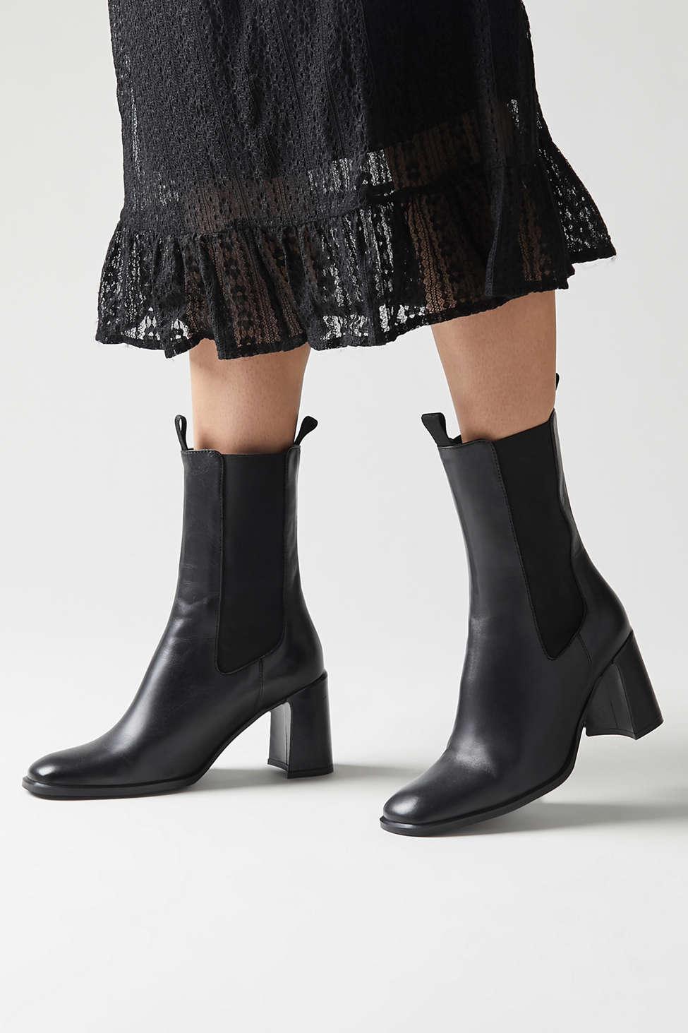 E8 By Miista Mille Black Leather Boots 