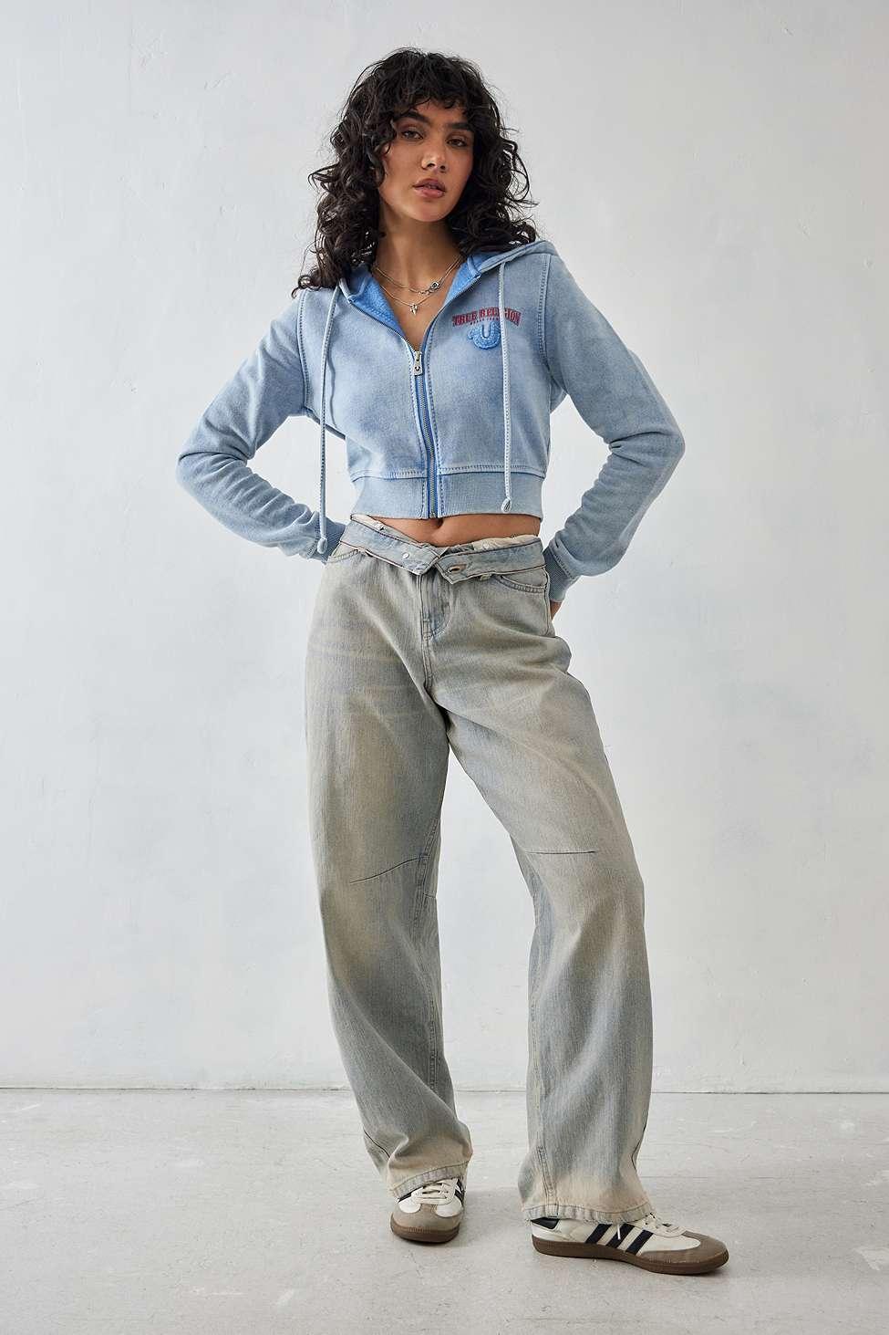 Jeans True Religion Sweater Blue True Religion Jeans Hoodie