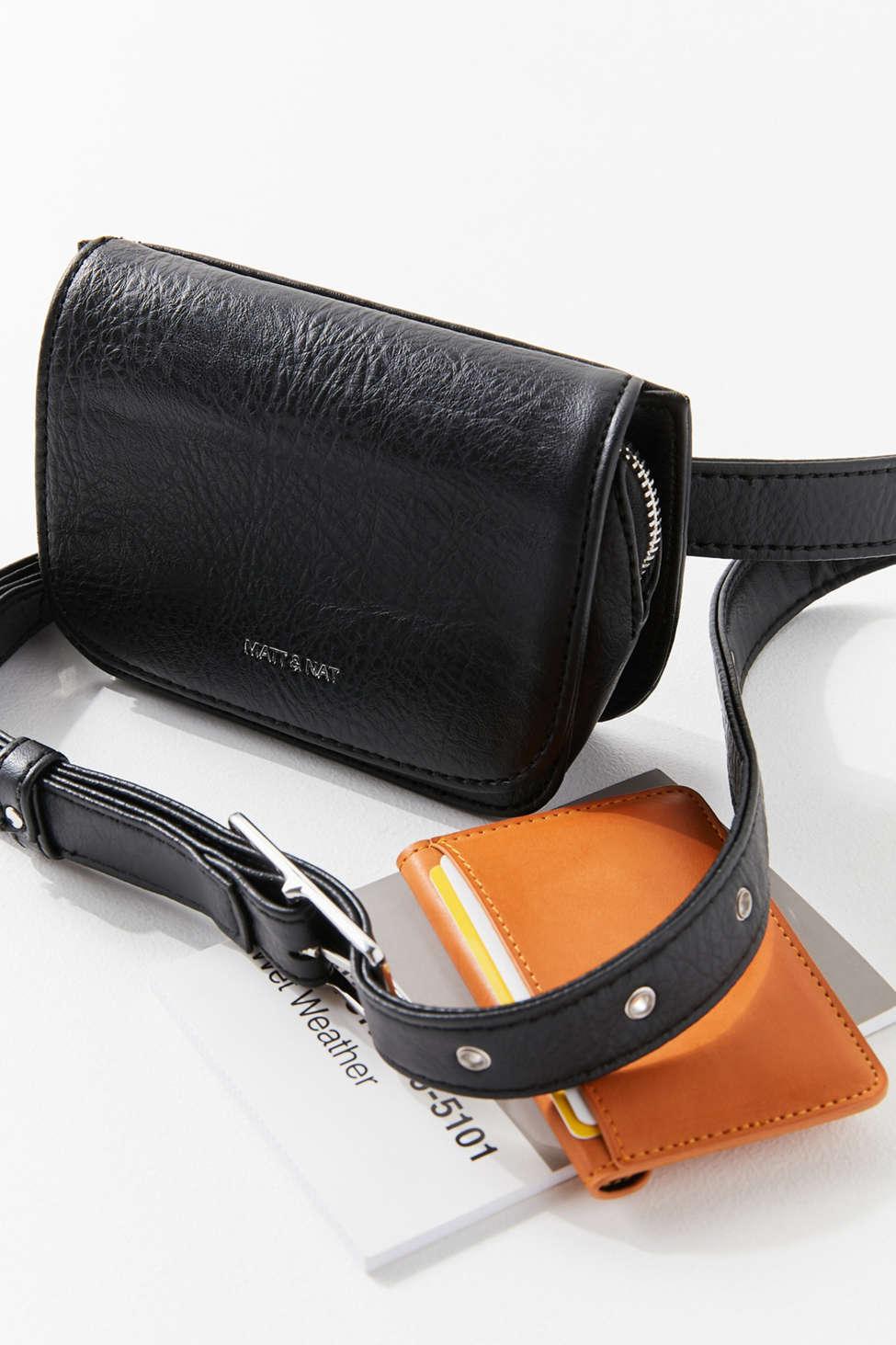 Matt & Nat Aki Belt Bag in Black | Lyst