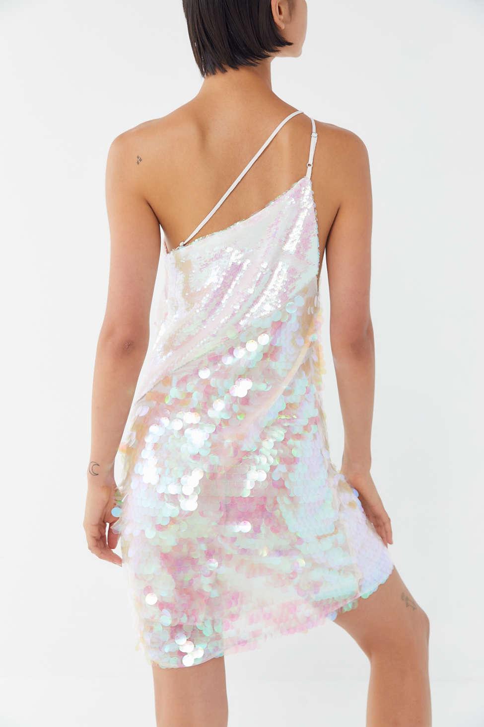 hologram sequin dress