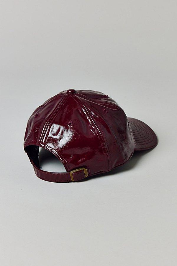 47 Mlb New York Yankees Patent Leather Baseball Hat in Red  display picture 2