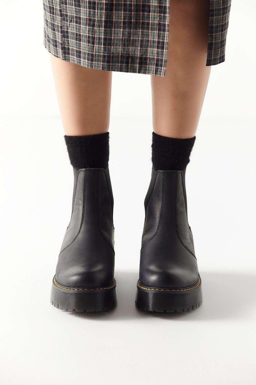chelsea fur boots dr martens