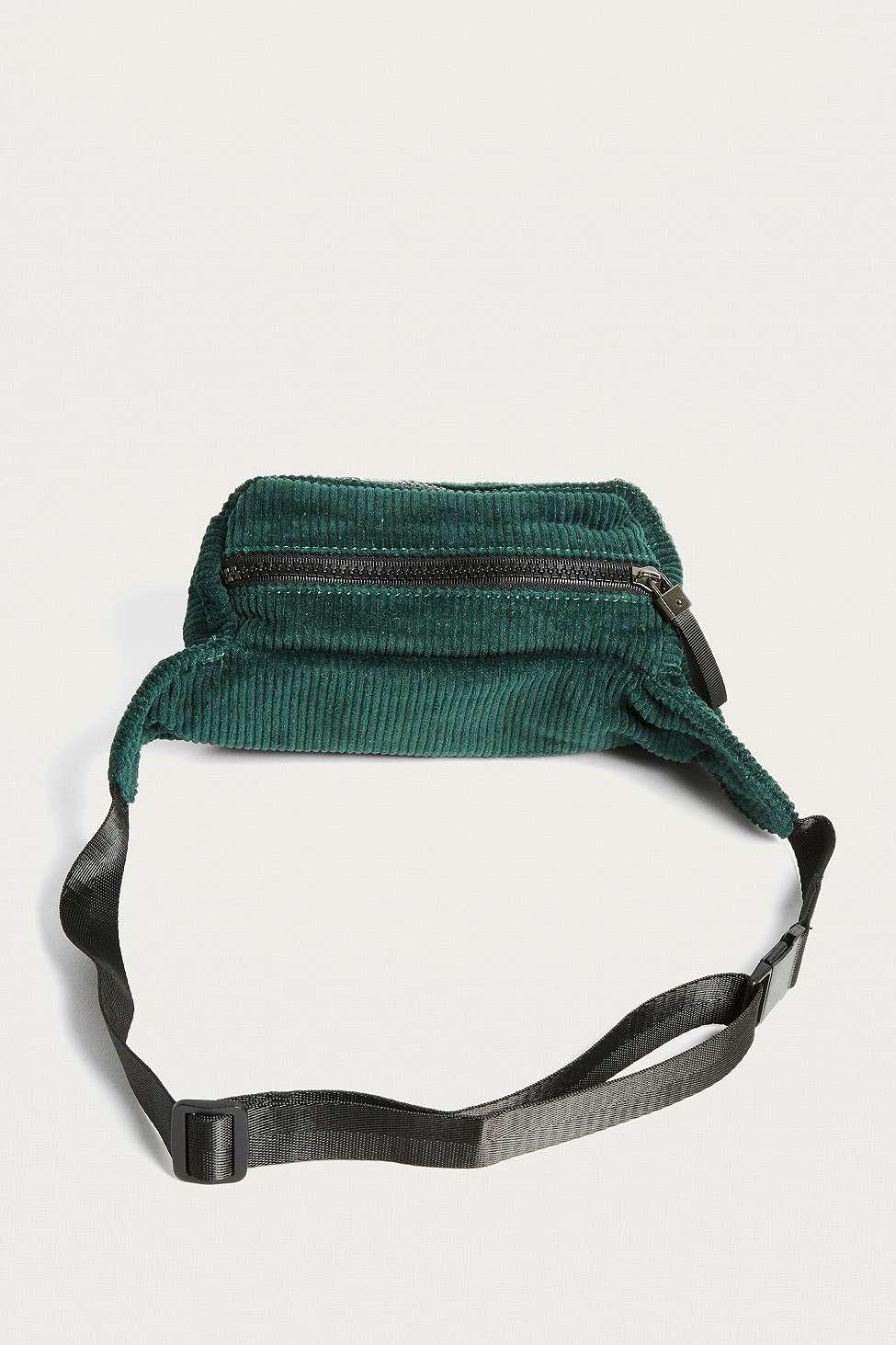 Urban Outfitters Uo Daniel Corduroy Bum Bag in Green - Lyst