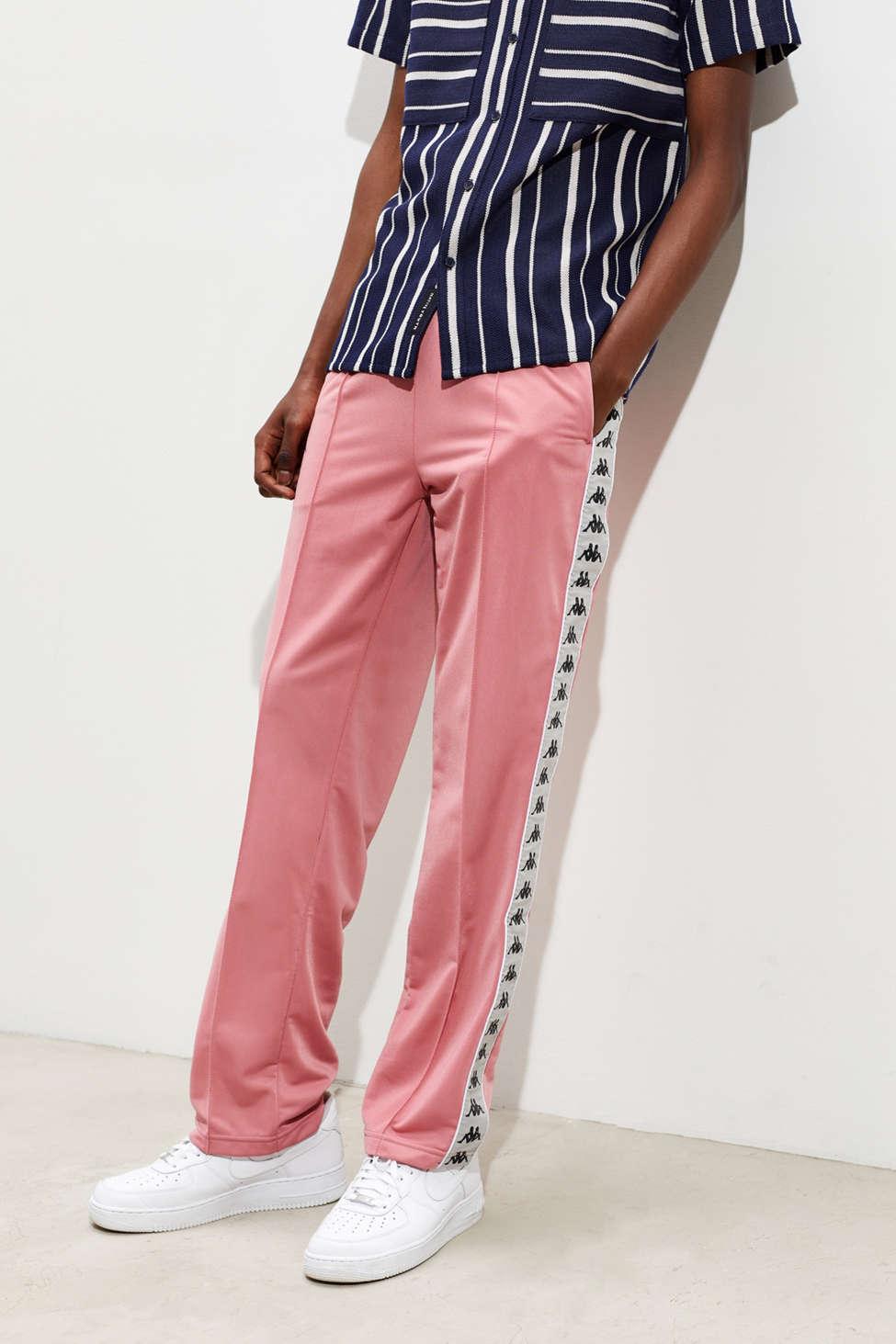 Kappa Synthetic Silver Banda Astoria Track Pant in Pink for Men | Lyst