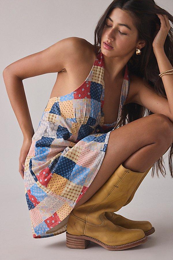 Kimchi Blue Charlie Printed Halter Mini Dress | Lyst