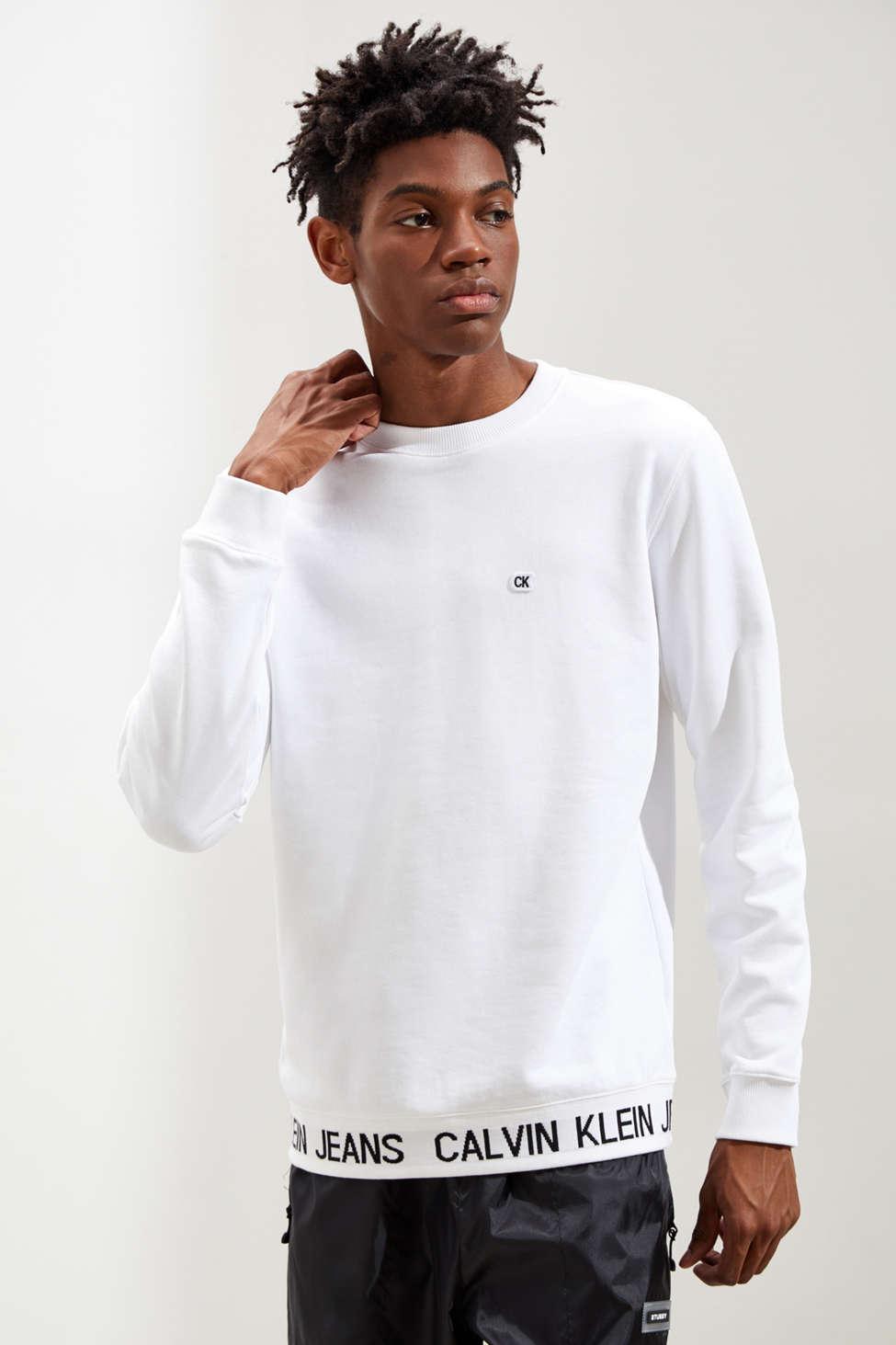 Calvin klein waistband sweatshirt Clearance