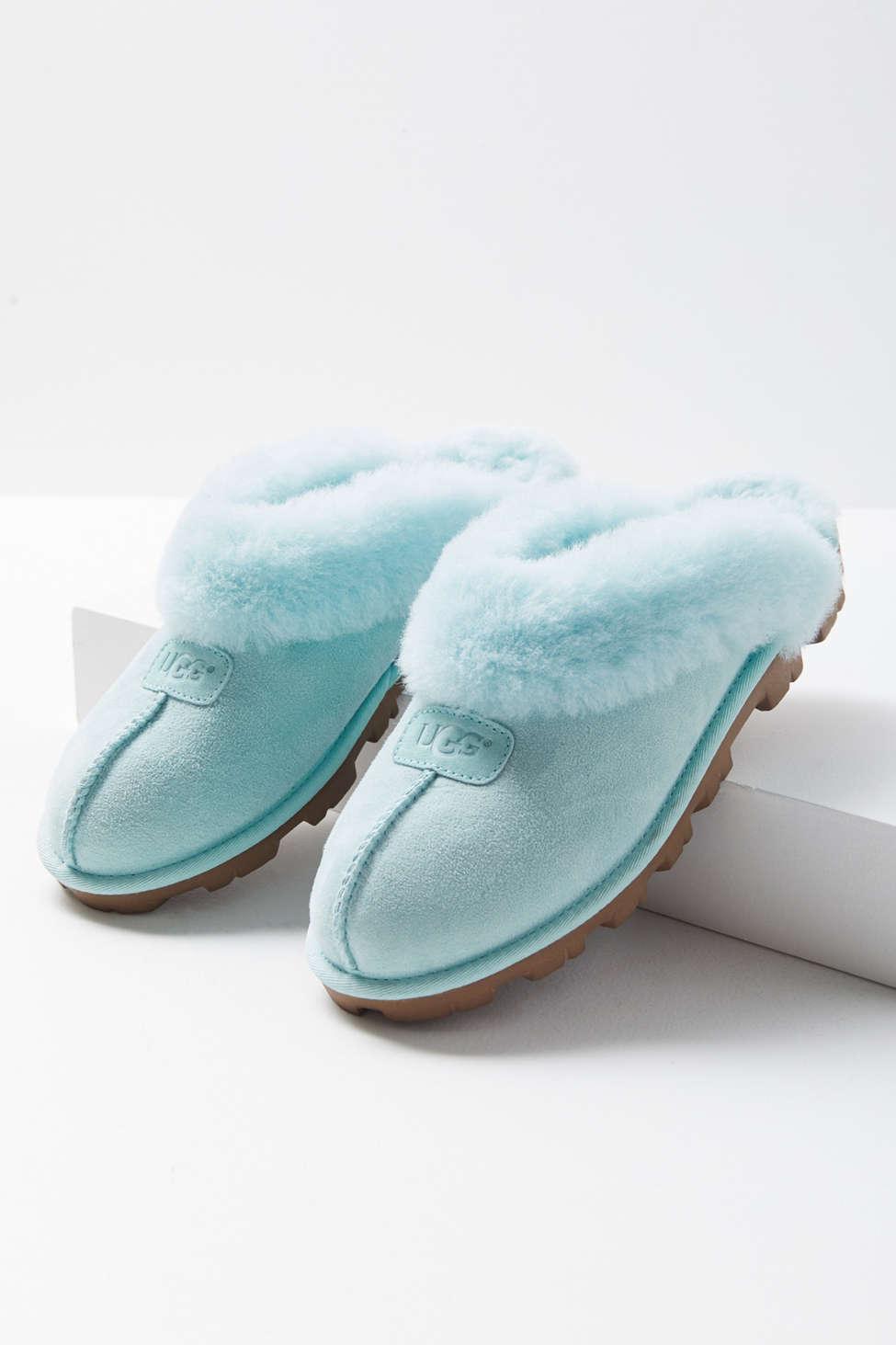 Blue ugg coquette slippers Clearance