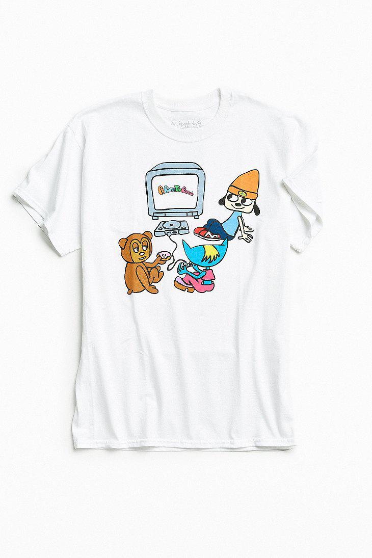 Urban Parappa The Rapper Video Game Tee in White for Men | Lyst