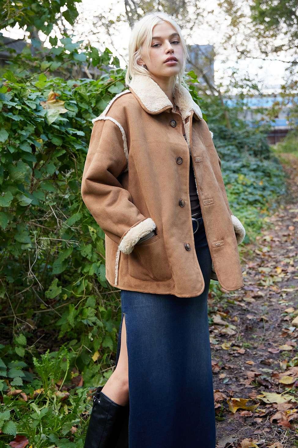 Bdg fuzzy deals reversible jacket
