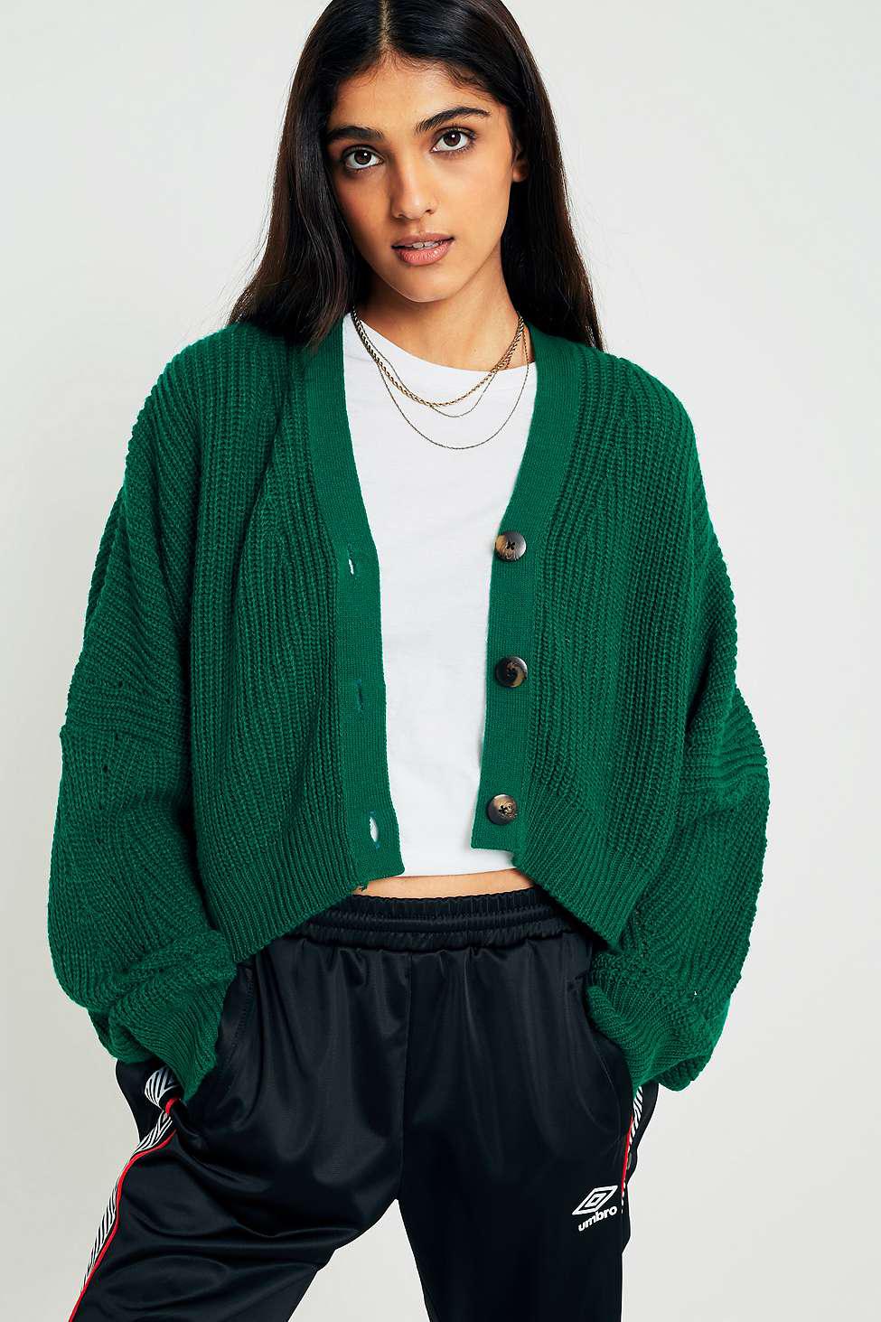 green cardigan urban outfitters