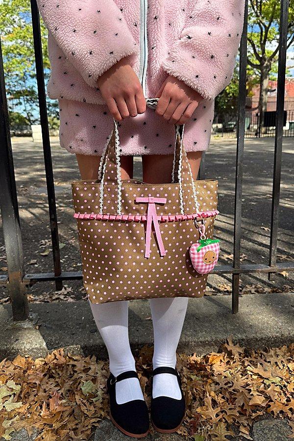 Strawberry Western Ichigo Tote Bag in Brown | Lyst