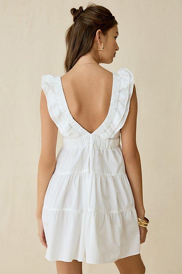 sachin and babi light blue dress White Lace Skater Dress Kimchi Blue L (12-14) main image 0