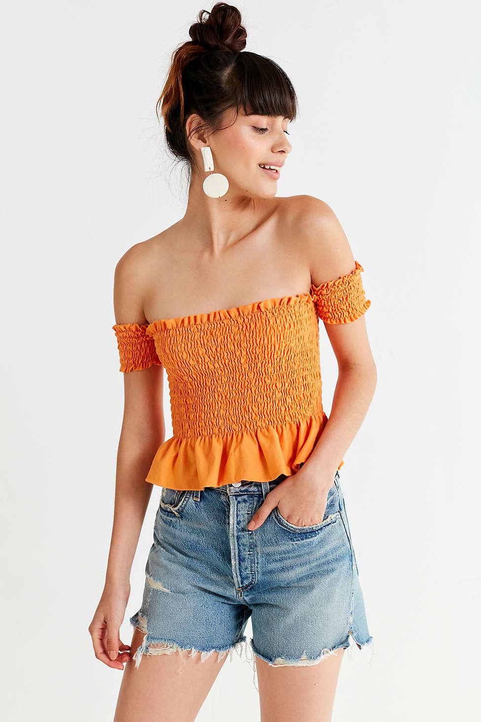Truly Madly Deeply Off The Shoulder Tee 