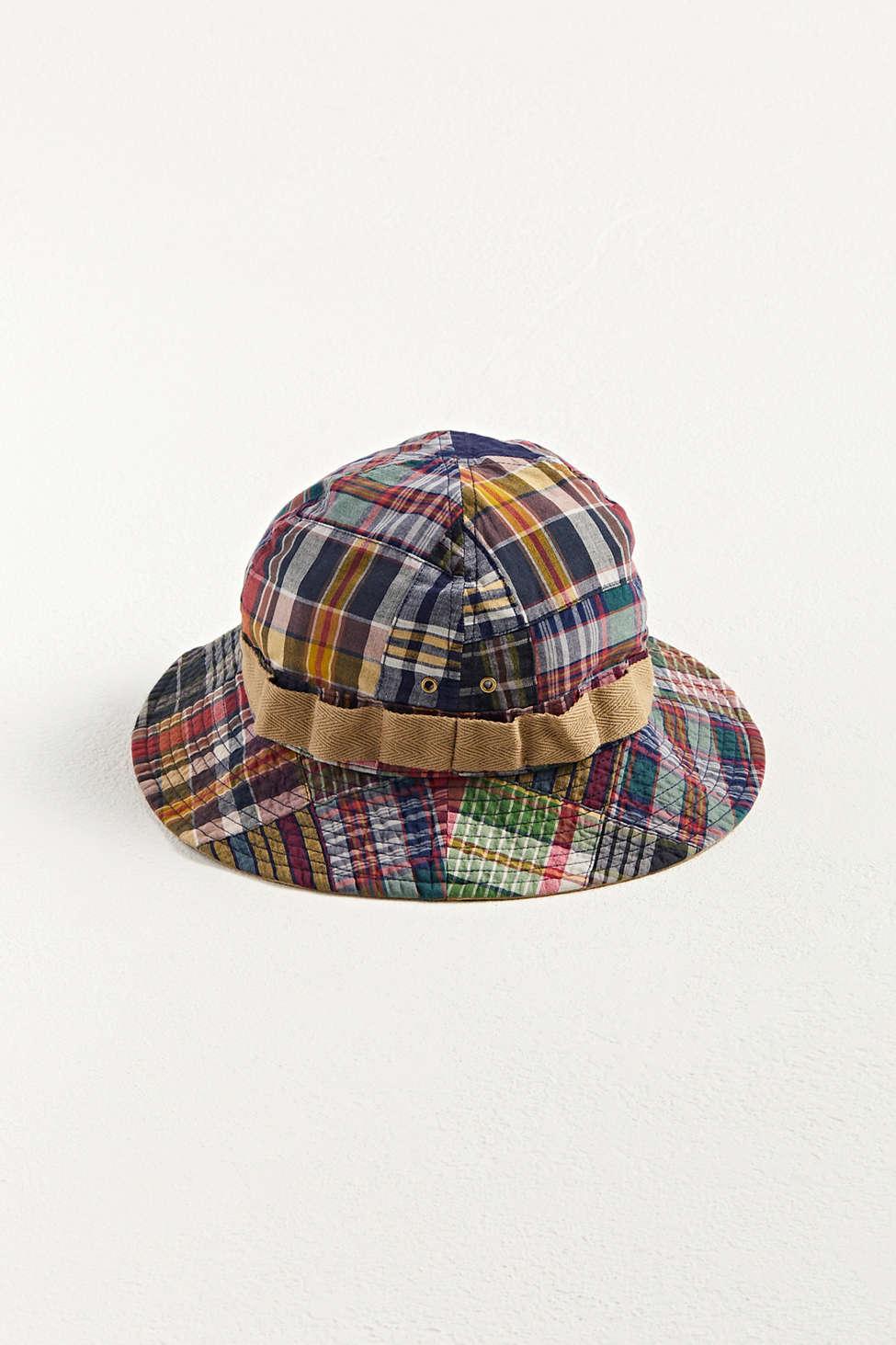 Polo Ralph Lauren Cotton Madras Mariner Bucket Hat for Men | Lyst