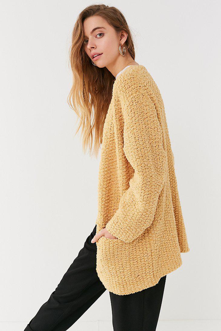 urban outfitters yellow cardigan