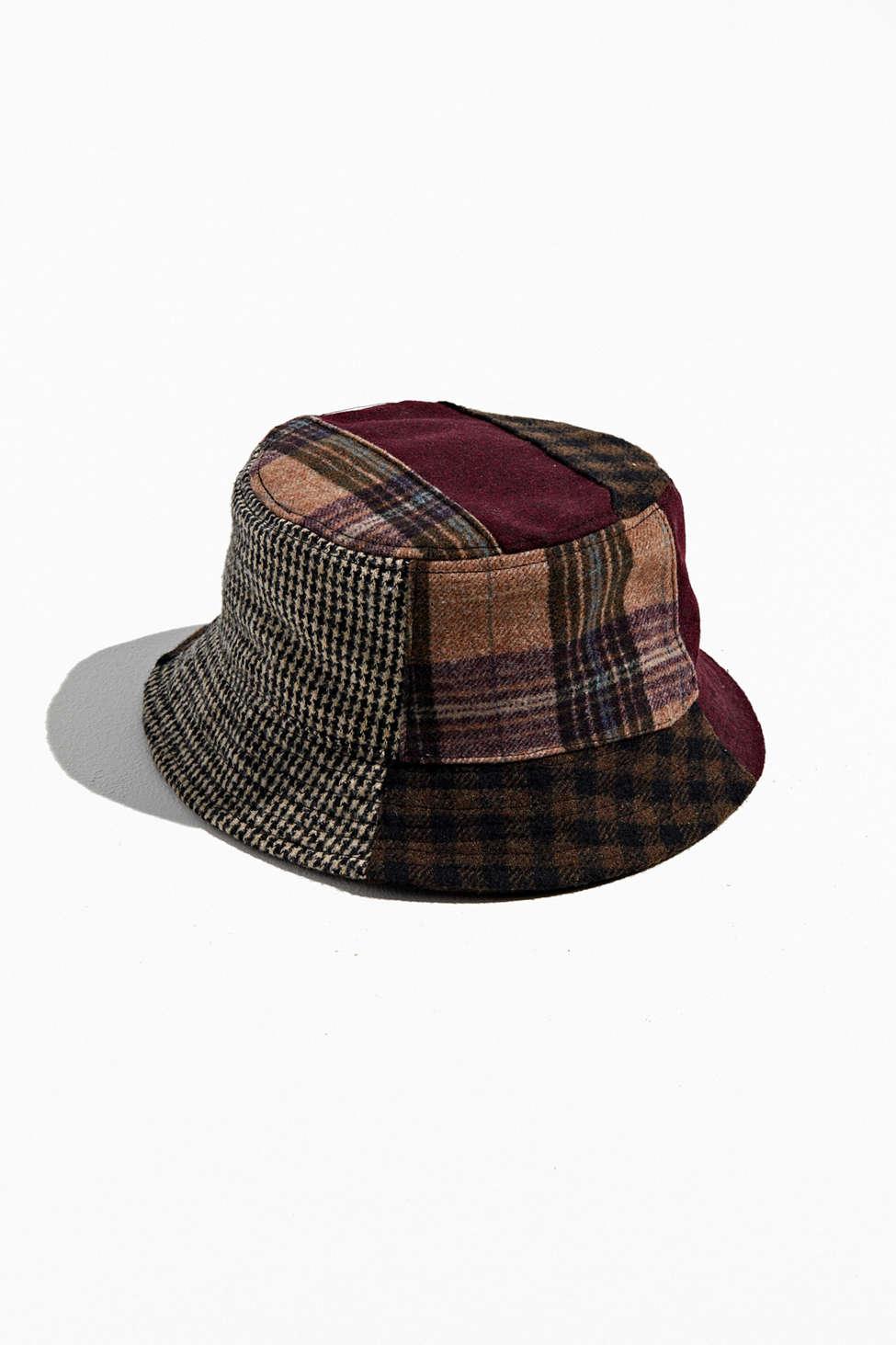 Urban Outfitters Uo Patchwork Menswear Bucket Hat for Men | Lyst