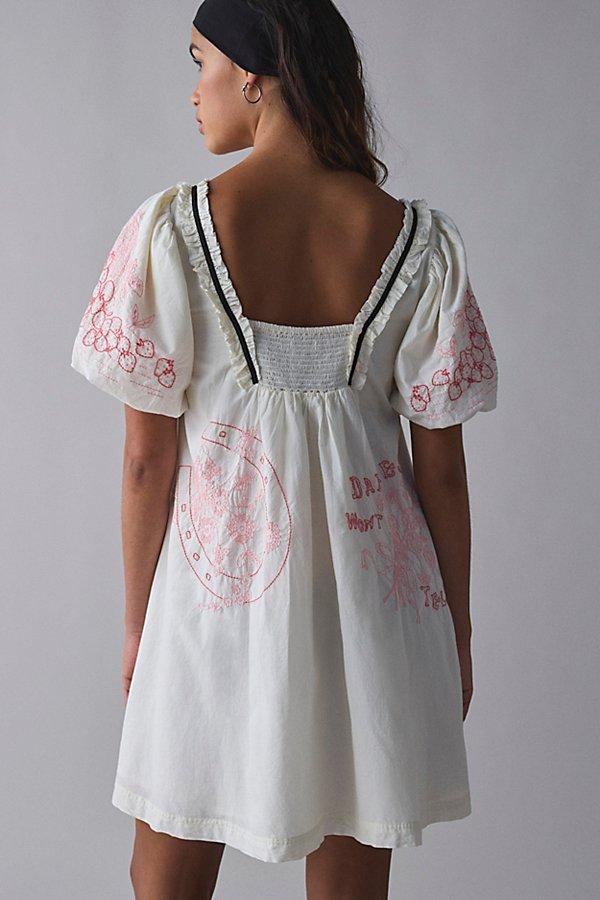 kimchi blue astrid embroidered babydoll dress Kimchi Blue Astrid Embroidered Babydoll Dress, Size