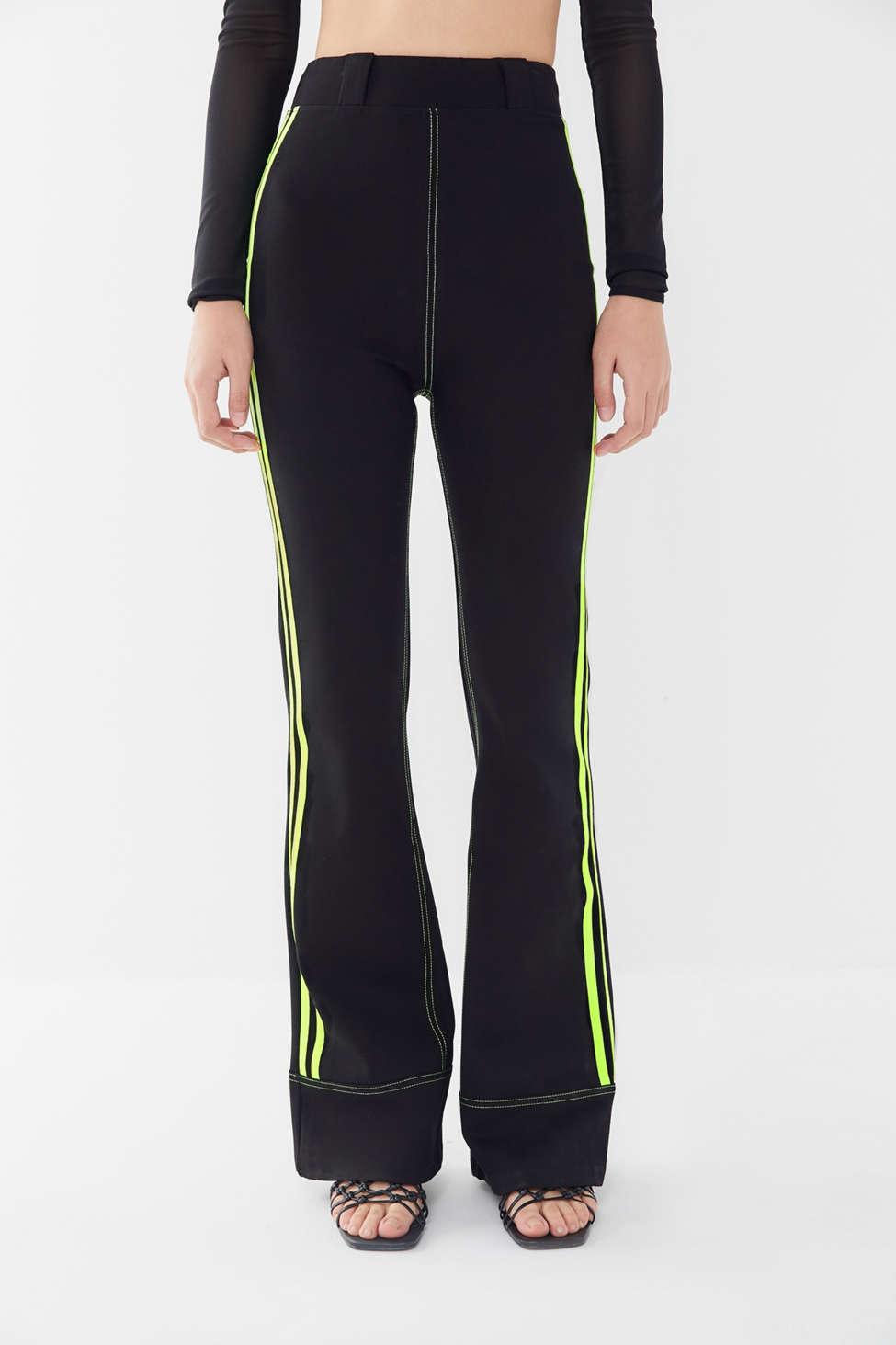 I.AM.GIA I.am. Gia Astrid Neon Green Side Stripe Track Pant in Blue - Lyst