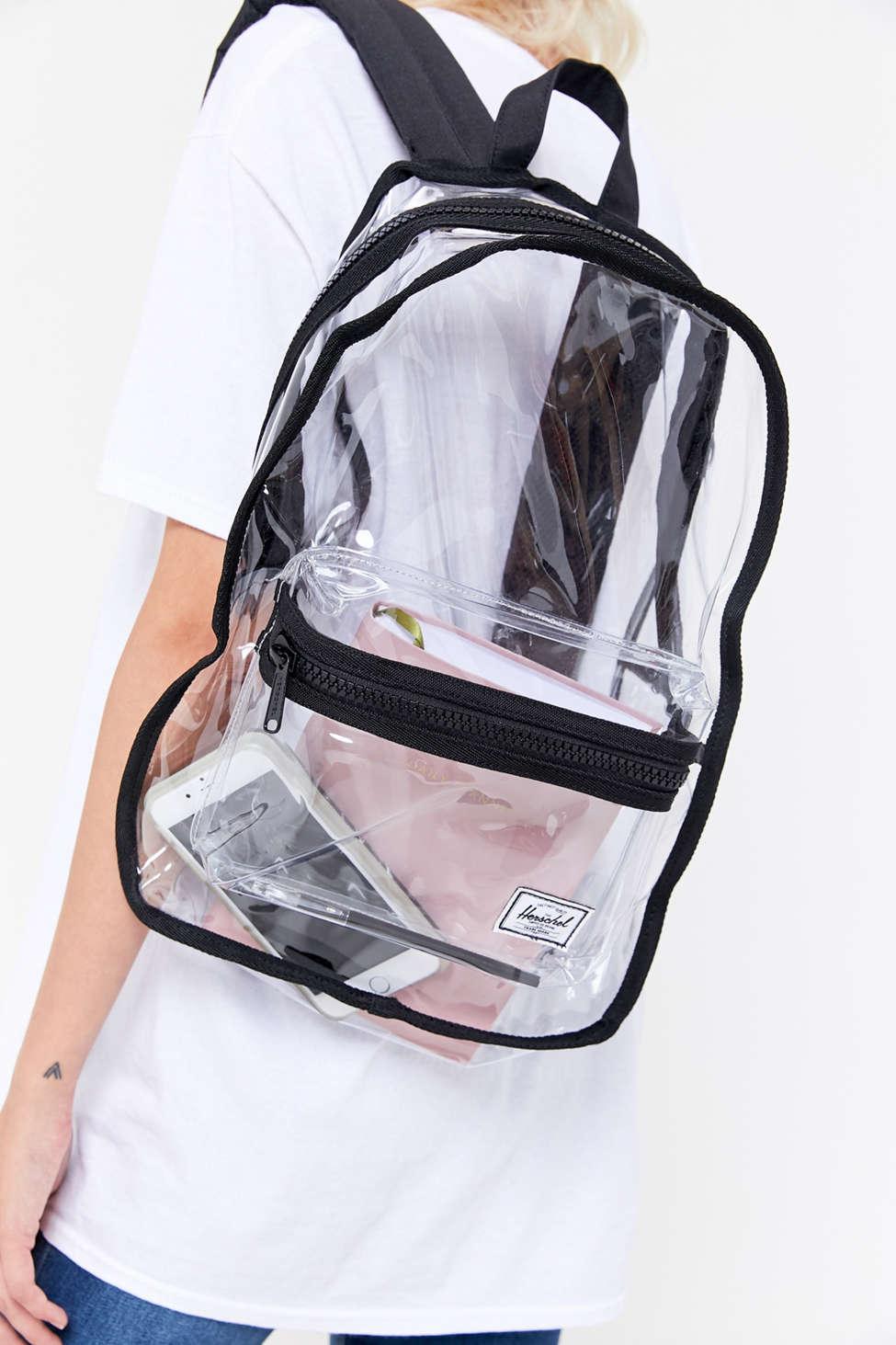 herschel clear backpack