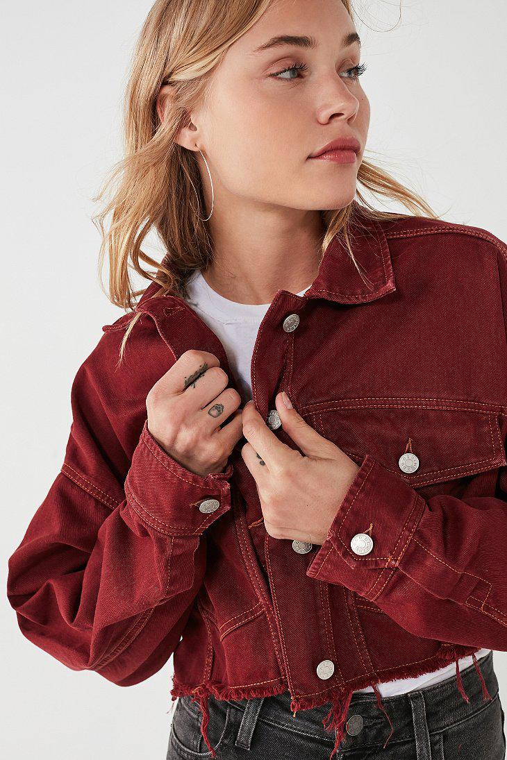 bdg cropped denim jacket