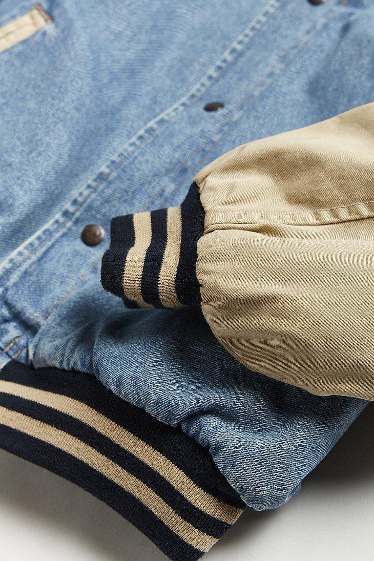 Urban Outfitters Vintage Winnie The Pooh Denim Varsity Jacket in Blue for  Men | Lyst